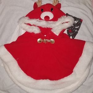 Little Lass Baby Girl Winter Holiday 3 Piece Set